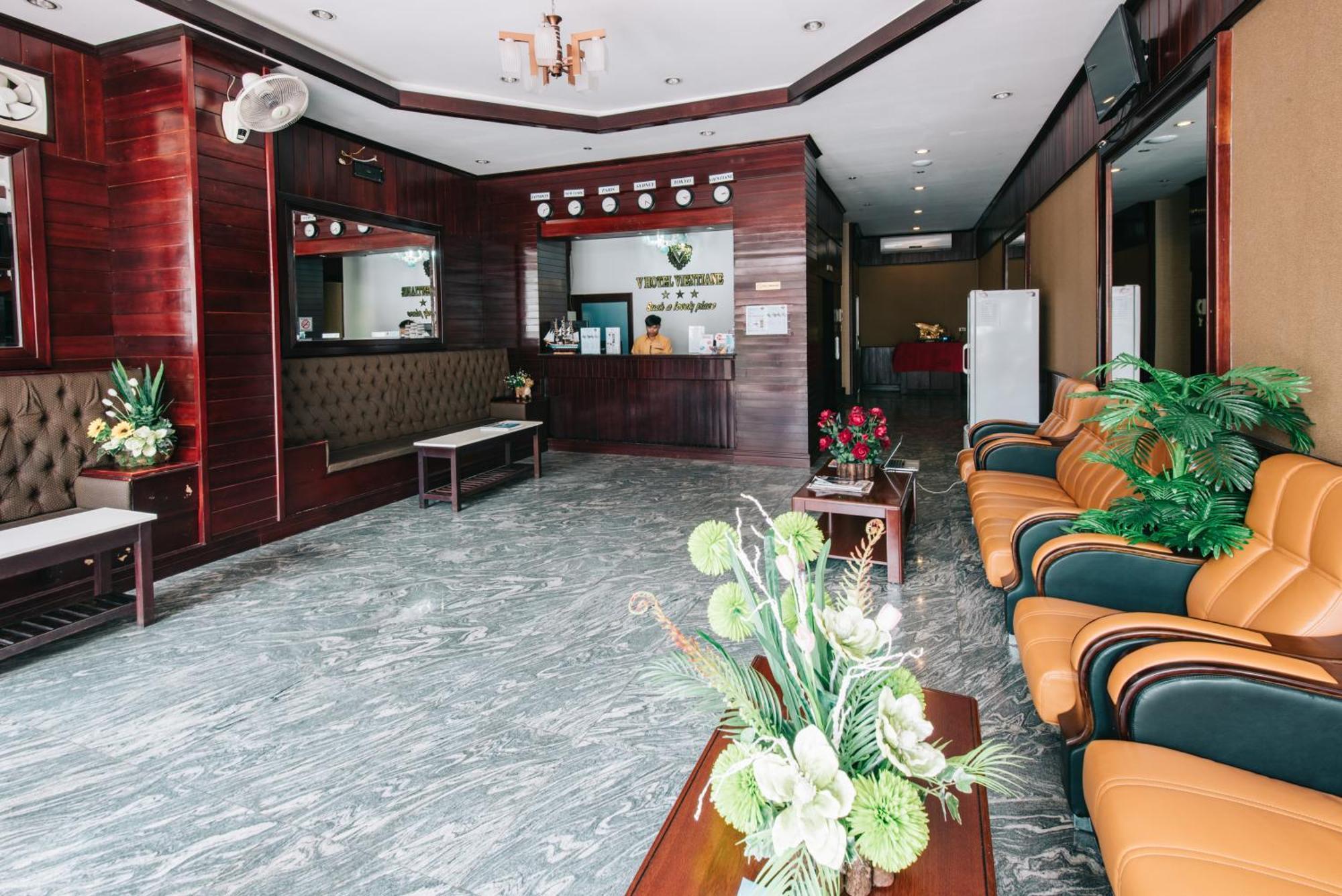 V Hotel Vientiane Exterior photo